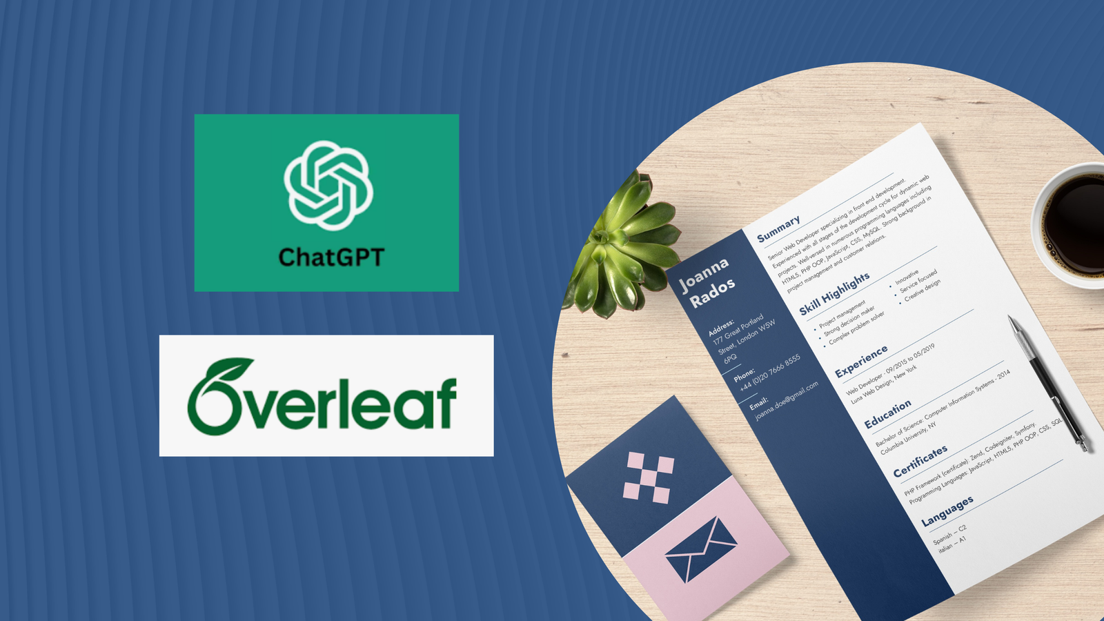 Learn How To Create a CV in just 3mn with AI